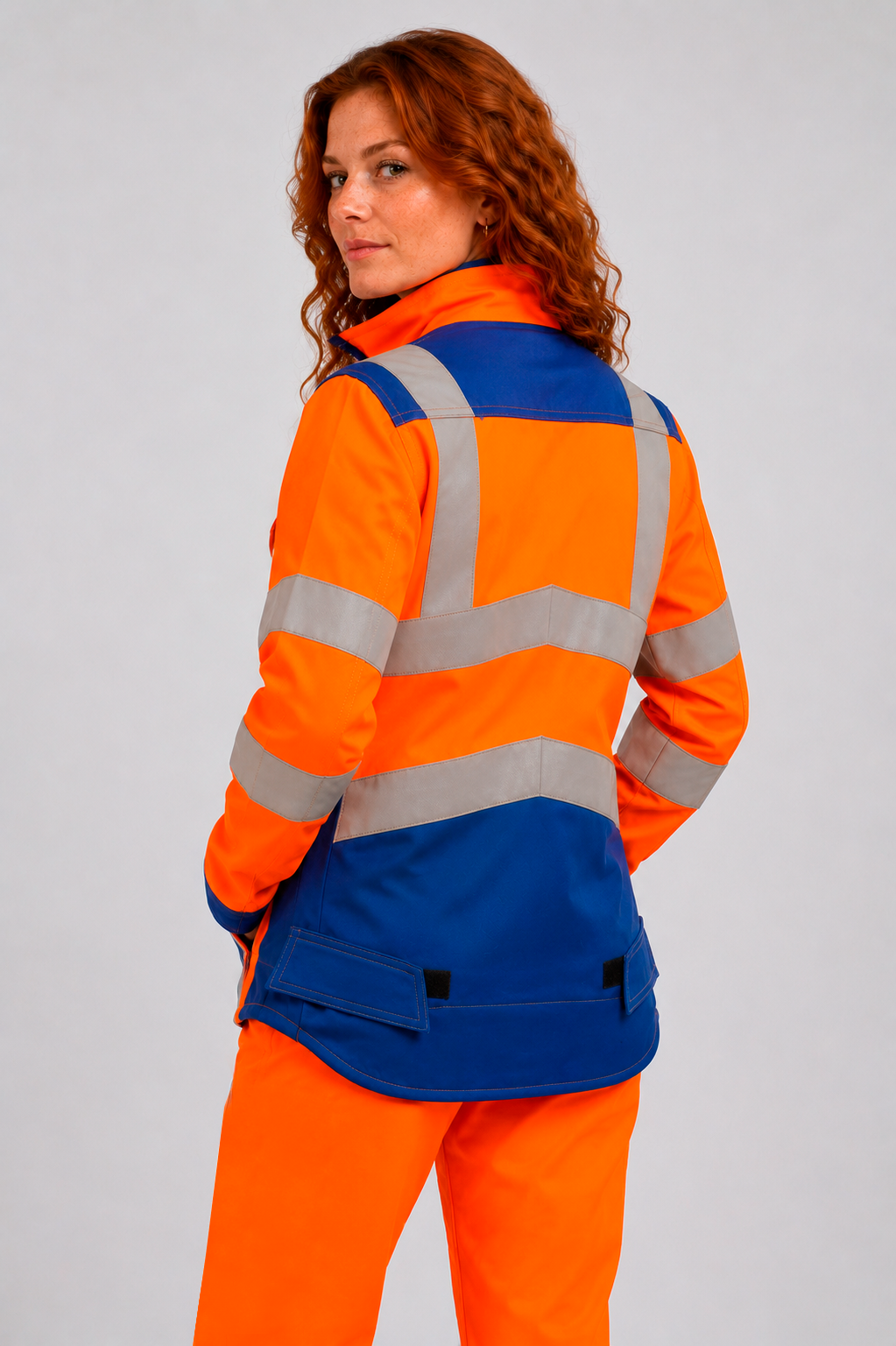 Chaqueta Ignifuga - Antiácido - Antiestático Risk Current H.V. Dama