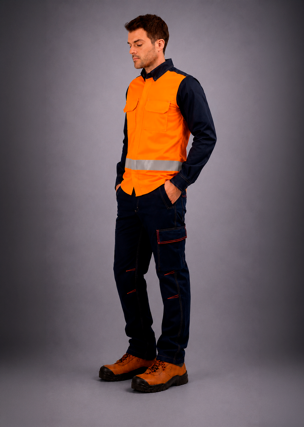 Camisa Ignifuga - Antiácido - Antiestático Ws Current H.V.