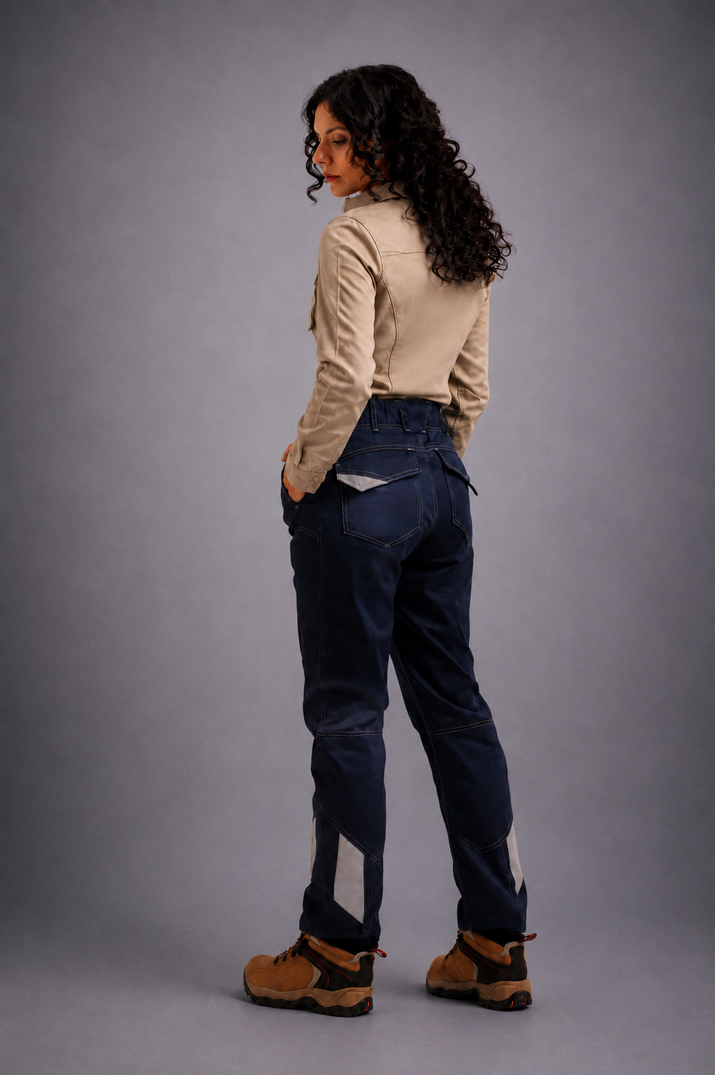 Pantalón Ignifugo - Antiácido - Antiestático Risk Current Dama