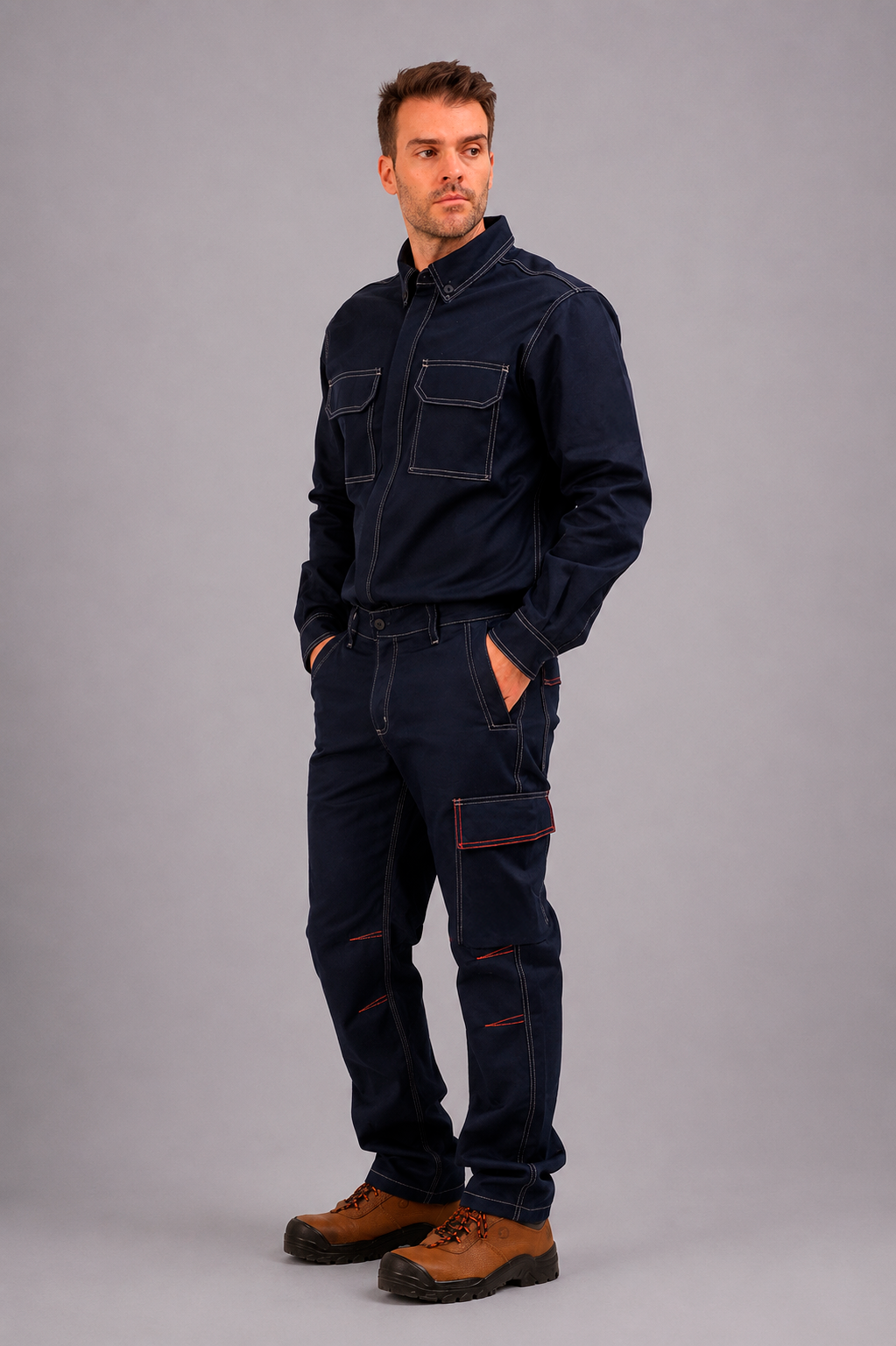 Pantalón Ignifugo - Antiácido - Antiestático Bold Current