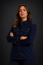 Camisa Ignifuga Risk Unisafe Dama