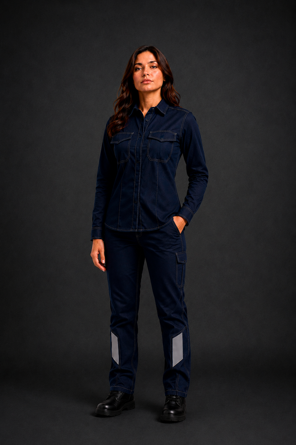 Camisa Ignifuga Risk Unisafe Dama