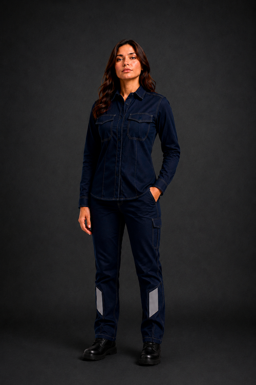 Camisa Ignifuga Risk Unisafe Dama