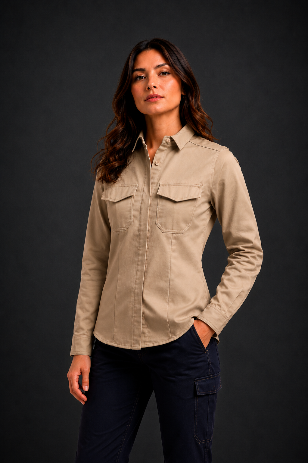 Camisa Ignifuga Risk Unisafe Dama
