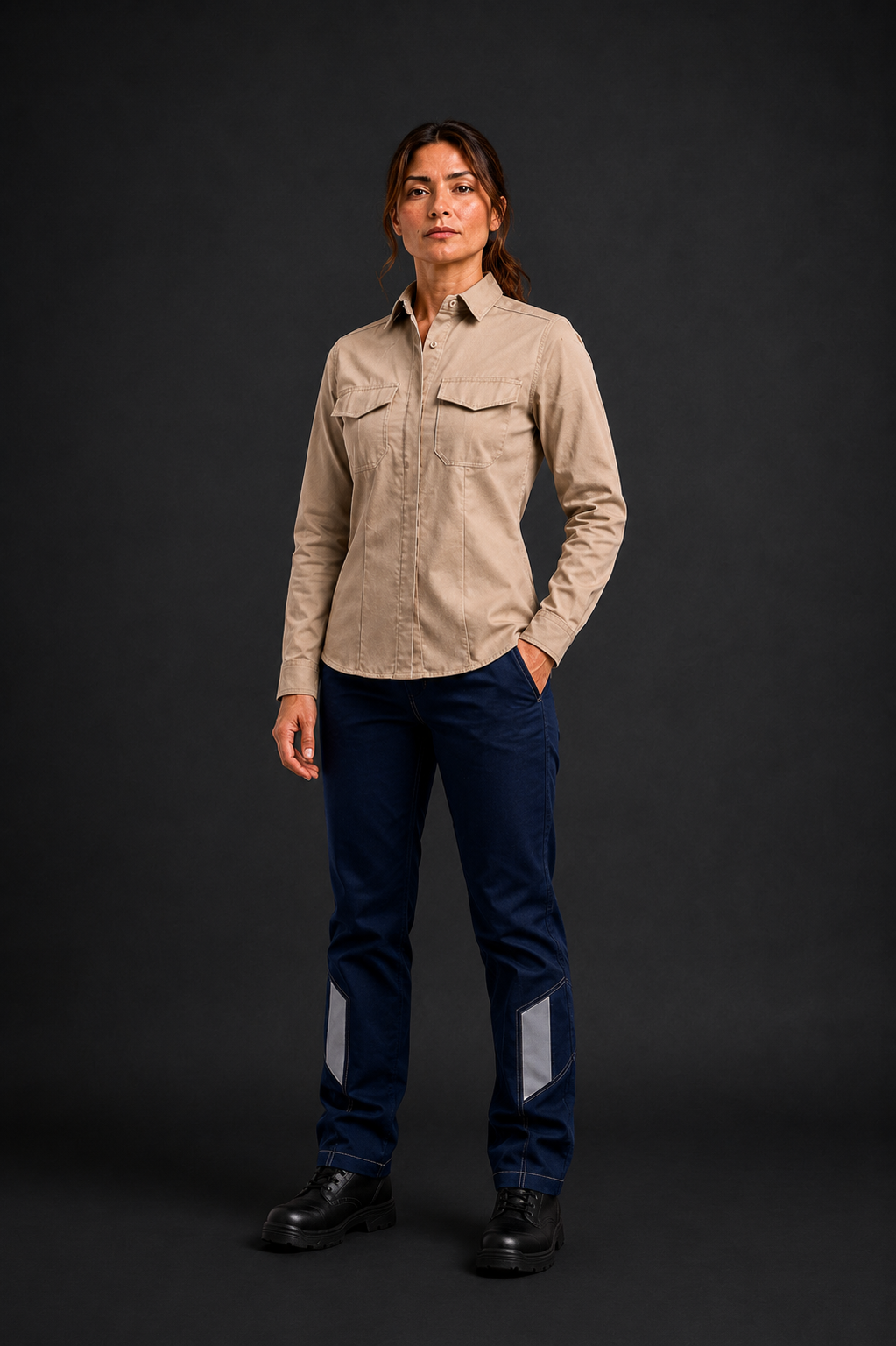 Camisa Ignifuga Risk Unisafe Dama