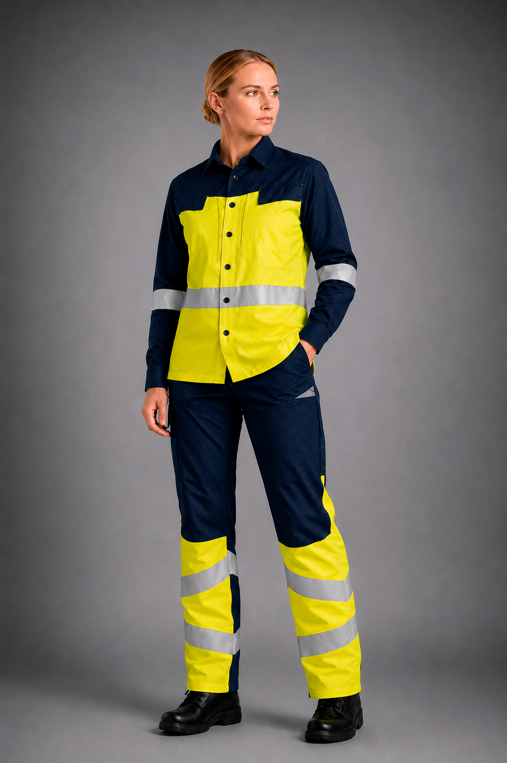 Blusa Ignífugo Inherente H.V. Lask Dama