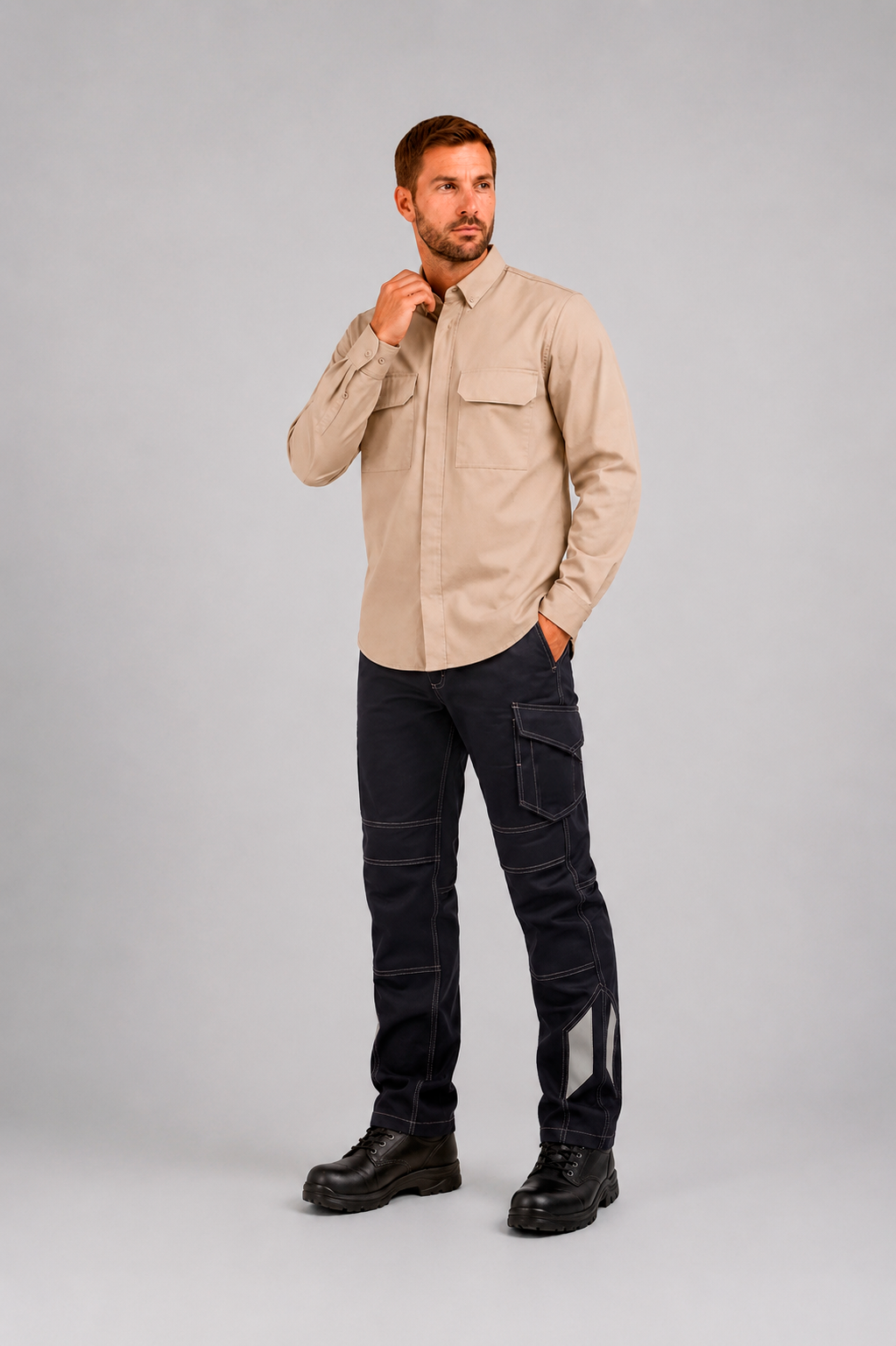 Camisa Ignifuga - Antiácido - Antiestático Ws Current