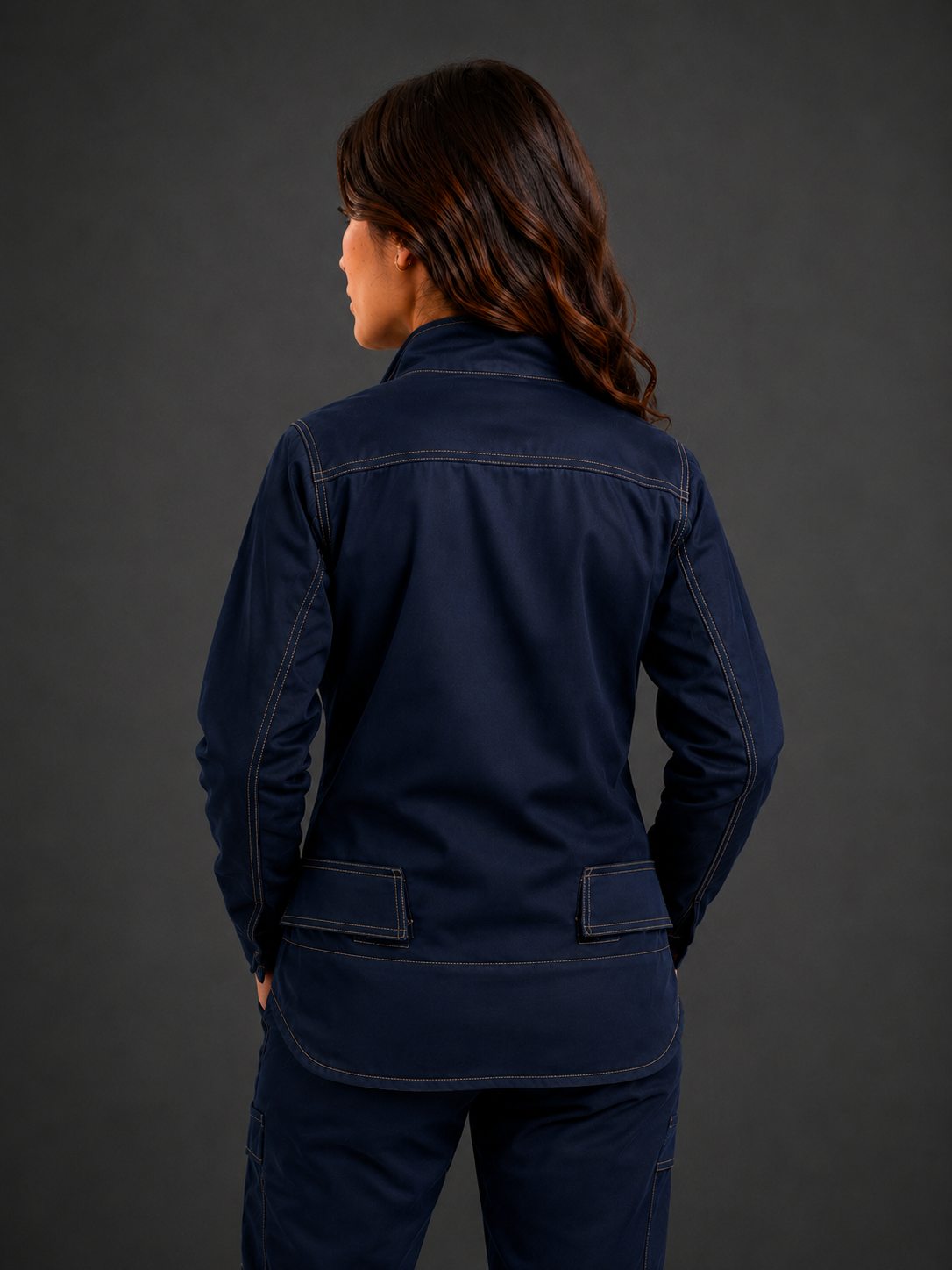 Chaqueta Ignifuga Risk Unisafe Dama