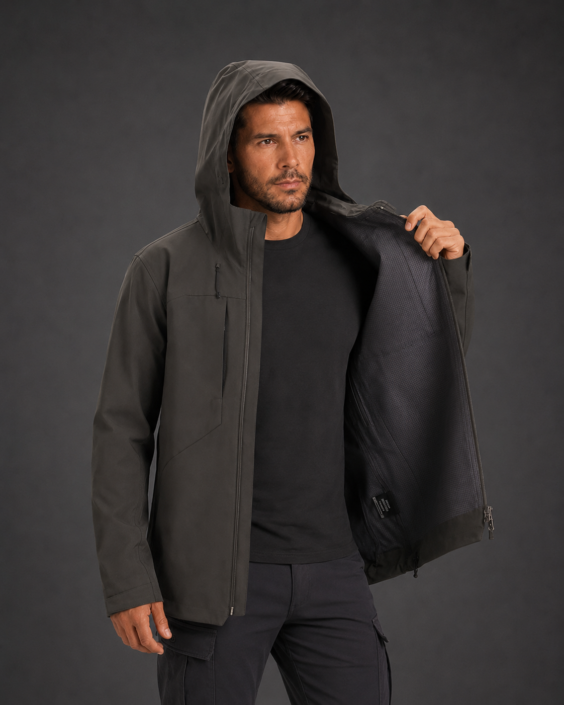 Chaqueta Antiácida Impermeable OX KAY Hombre