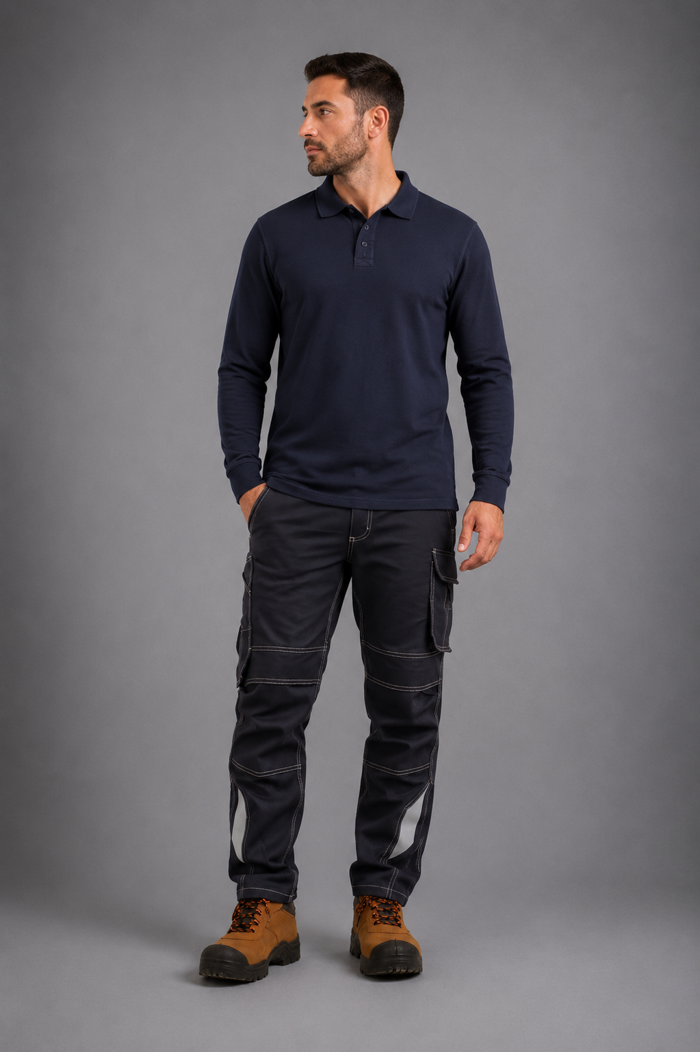 Polera Ignífuga Basic Stiff