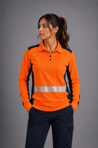 Polera Ignífuga Stiff H.V. Dama