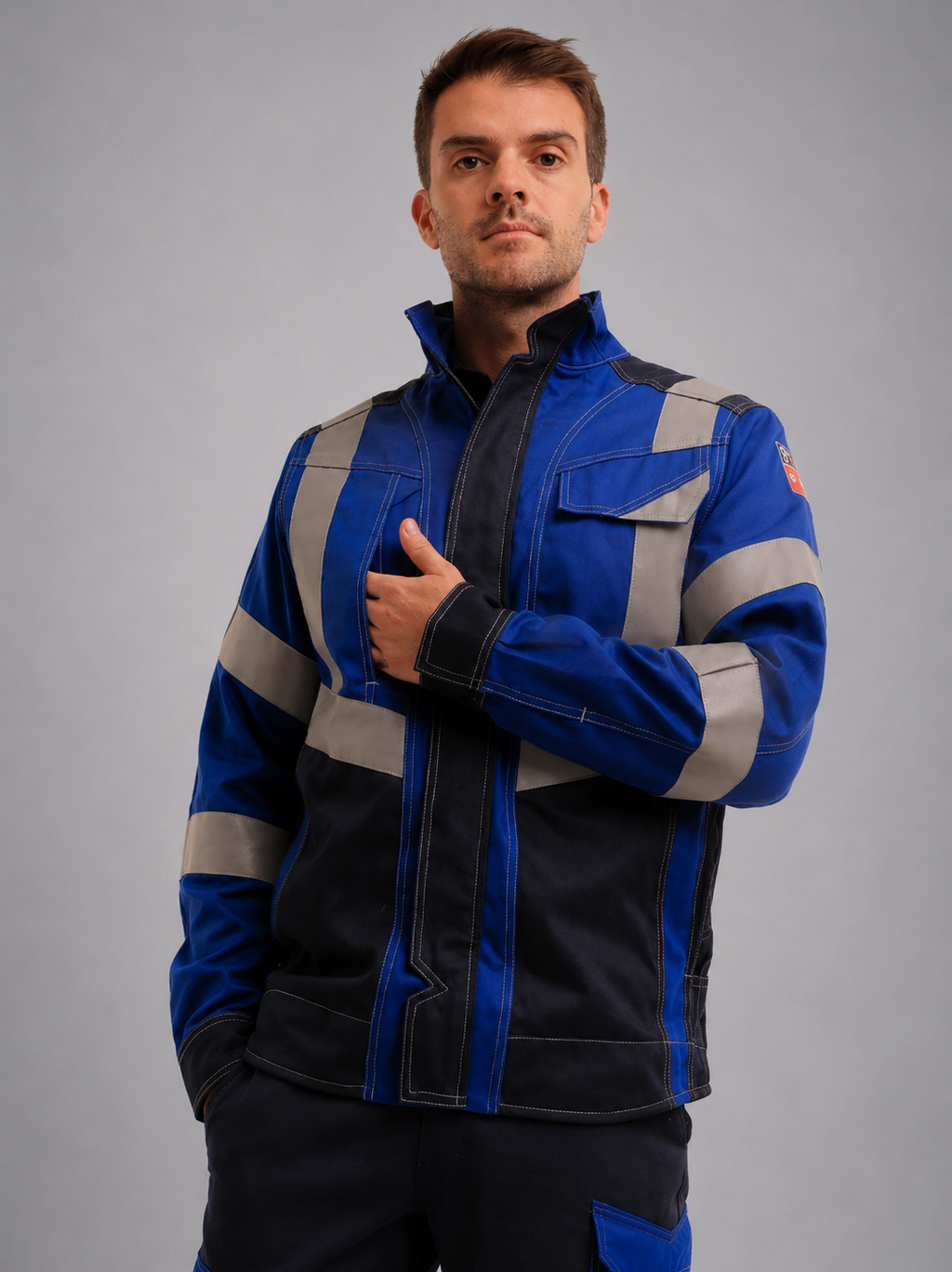 Chaqueta Ignifuga - Antiácido - Antiestático Risk Current H.V.