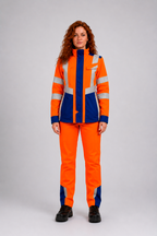 Chaqueta Ignifuga - Antiácido - Antiestático Risk Current H.V. Dama