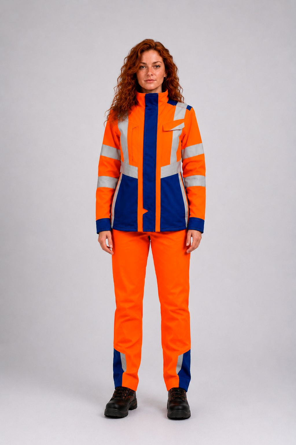 Chaqueta Ignifuga - Antiácido - Antiestático Risk Current H.V. Dama