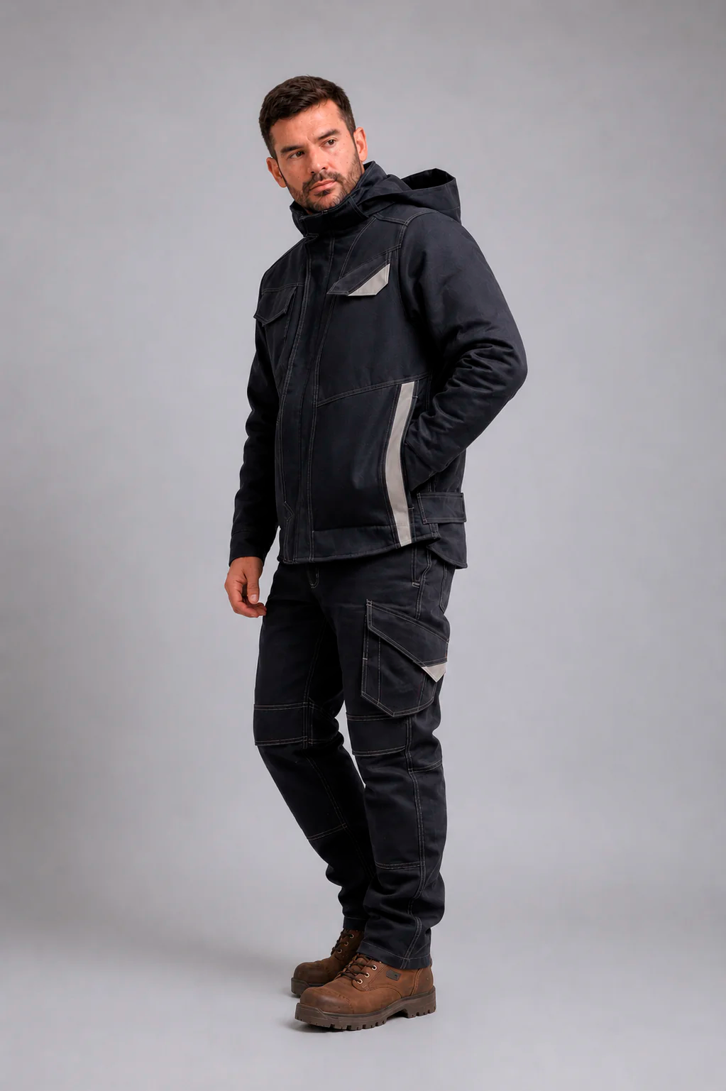 Chaqueta Térmica Ignifuga - Antiácido - Antiestático Risk Current