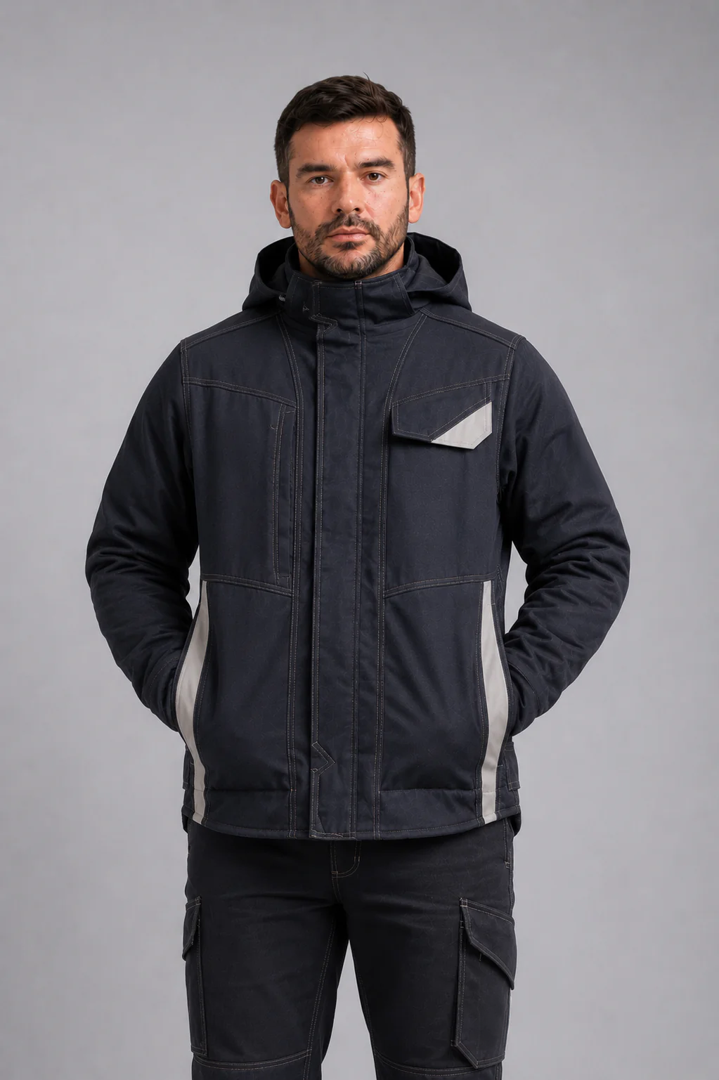 Chaqueta Térmica Ignifuga - Antiácido - Antiestático Risk Current