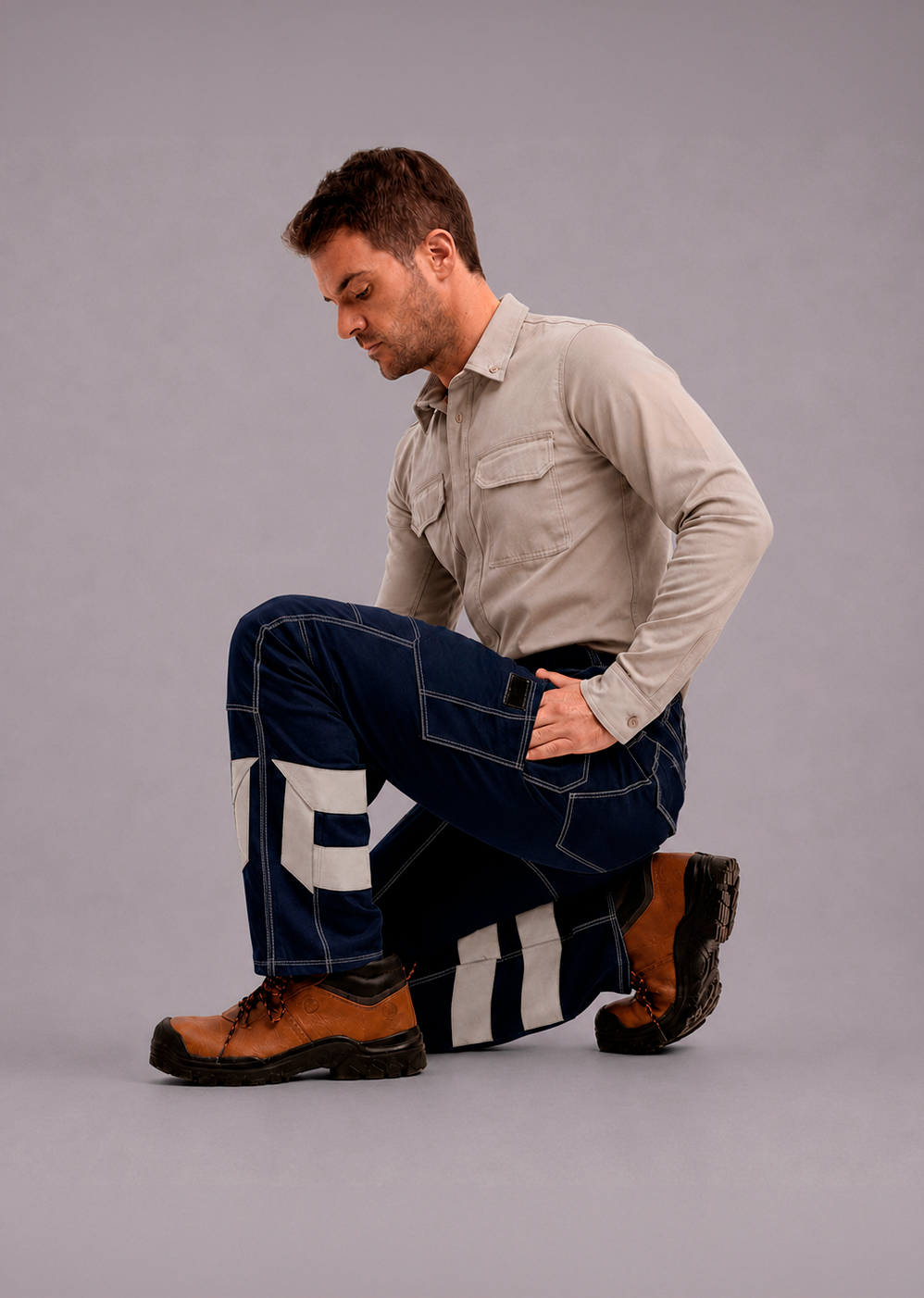 Pantalón Ignifugo - Antiácido - Antiestático Risk Current H.V.