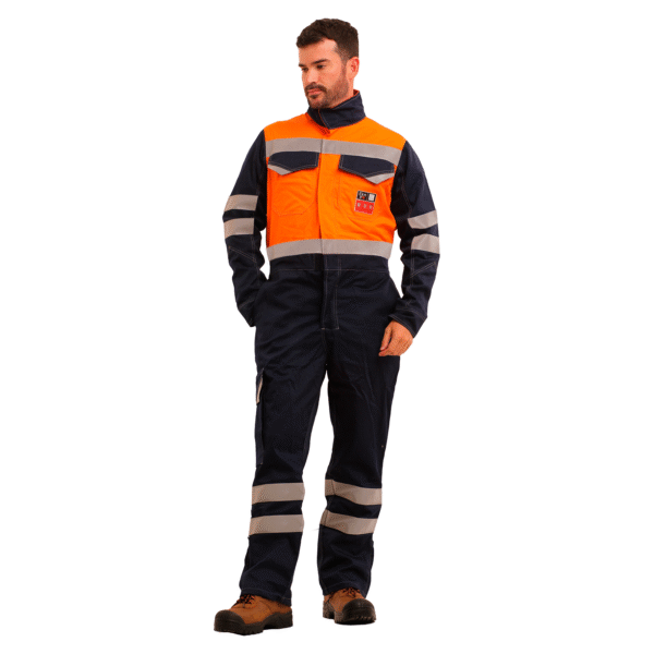 OVEROL IGNIFUGO ANTIESTATICO COVERT CURRENT H V 11 CAL/CM2 NAR/AZUL