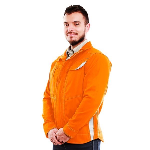 CHAQUETA IGNÍFUGA UNISAFE FR RISK VARON