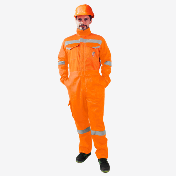 OVEROL IGNIFUGO UNISAFE FR COVERT NARANJO